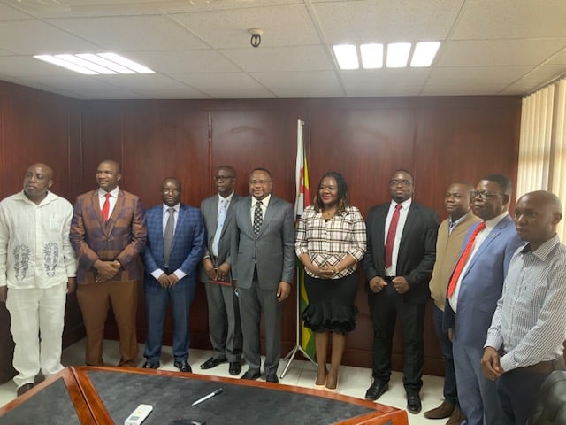 2021-26 ZCTU leadership meets labour minister