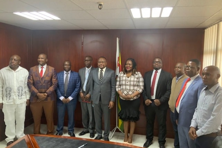 2021-26 ZCTU leadership meets labour minister